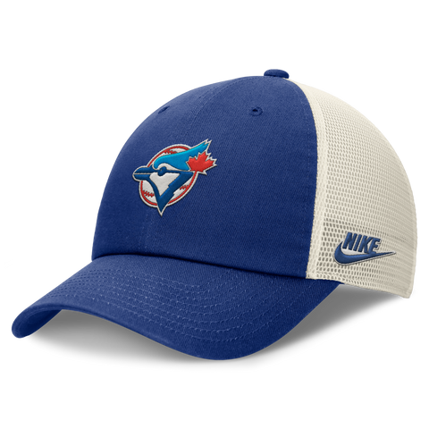 Toronto Blue Jays Nike Blue Cooperstown Collection Rewind Club Trucker Adjustable Hat
