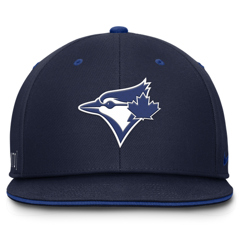 Nike Toronto Blue Jays Pro Performance Fitted Snapback Hat - Dark Blue