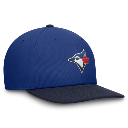 Nike Toronto Blue Jays Pro Performance Evergreen Fitted Snapback Hat - Royal/Dark Blue