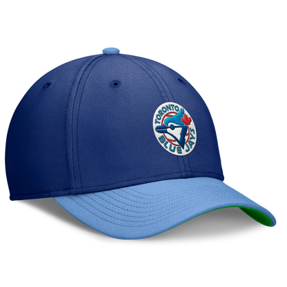 Toronto Blue Jays Nike Royal Cooperstown Collection Rewind Performance Flex Hat