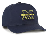 47 NCAA Michigan Wolverines Hitch Adjustable Snapback Hat - Navy