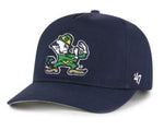 '47 NCAA Notre Dame Fighting Irish Hitch Adjustable Snapback Hat - Navy