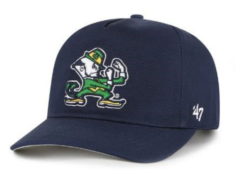 '47 NCAA Notre Dame Fighting Irish Hitch Adjustable Snapback Hat - Navy
