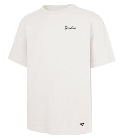 '47 MLB New York Yankees Postered Foundation Tee - White/Black
