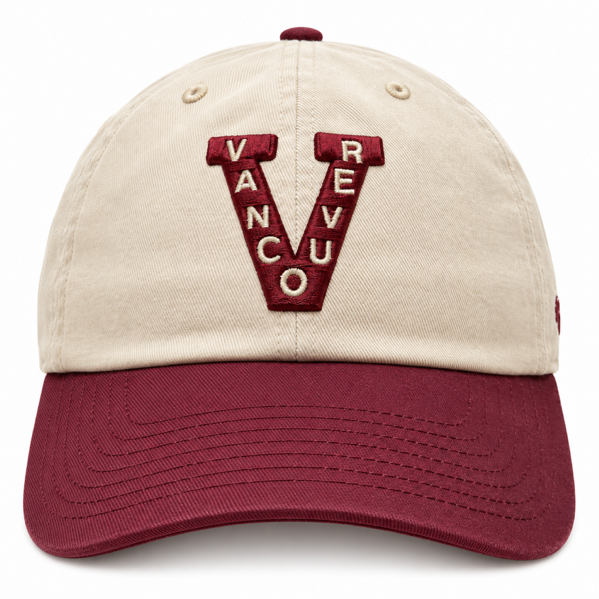 '47 NHL Natural Two Tone Clean Up Adjustable Hat