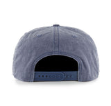 '47 NHL Edmonton Oilers Boot Path Captain RF Adjustable Snapback Hat - Blue