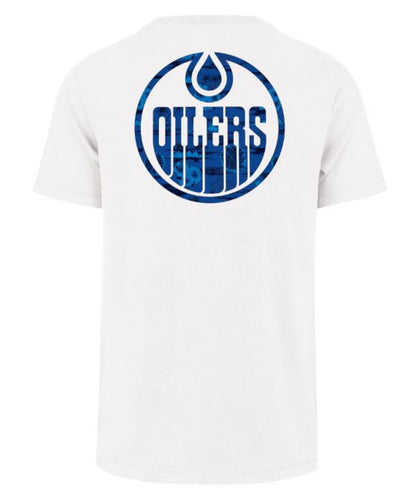 '47 NHL Edmonton Oilers Fiji Backer Franklin Tee - White