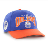 47 NHL Edmonton Oilers Hard Hat Arch Hitch Snapback - Blue/Orange