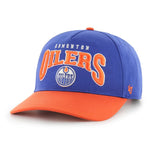 47 NHL Edmonton Oilers Hard Hat Arch Hitch Snapback - Blue/Orange