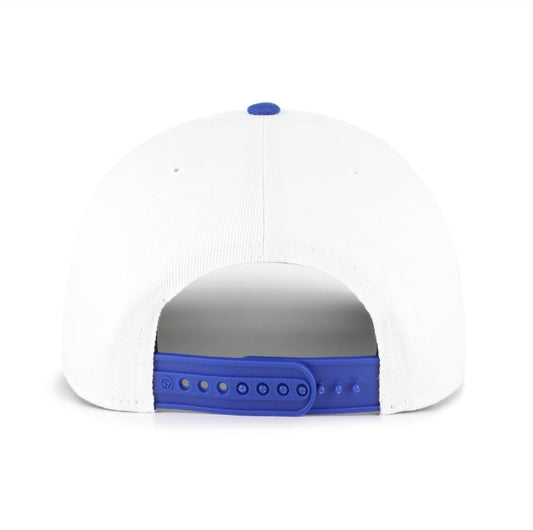 '47 NHL Edmonton Oilers Prime Play Hitch RF Adjustable Snapback Hat - White