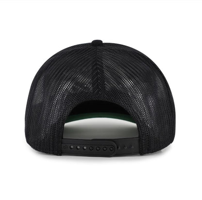'47 NHL Ottawa Senators Double Header Rope Mesh Adjustable Snapback Hat - Black