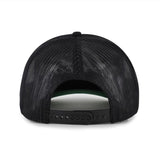 '47 NHL Ottawa Senators Double Header Rope Mesh Adjustable Snapback Hat - Black