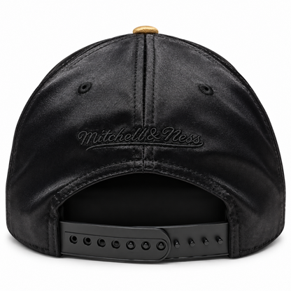 Mitchell & Ness MLB Toronto Blue Jays Camo Satin Pro Pinch Snapback Hat - Black/Camo
