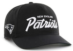 47 NFL New England Patriots Attitude Hitch Adjustable Snapback - Black