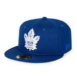 Toronto Marlies Royal Hat White Alt Logo Custom New Era 59fifty Fitted Hat