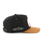 '47 NHL Quebec Nordiques Golden Age TT Hitch Snapback Hat - Black
