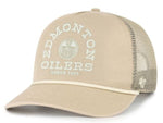 '47 NHL Edmonton Oilers Ranchero Mesh Hitch Adjustable Hat - Khaki