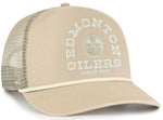 '47 NHL Edmonton Oilers Ranchero Mesh Hitch Adjustable Hat - Khaki