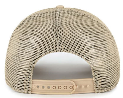 '47 NHL Edmonton Oilers Ranchero Mesh Hitch Adjustable Hat - Khaki