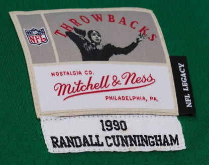 Mitchell & Ness Randall Cunningham Philadelphia Eagles 1990 Legacy Player Jersey - Kelly Green