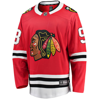 Youth Connor Bedard Chicago Blackhawks Fanatics Branded 2023 NHL  Home Breakaway Player Jersey - Red Youth