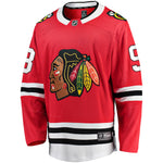 Connor Bedard Chicago Blackhawks Fanatics Branded 2023 NHL Draft Home Breakaway Player Jersey - Red
