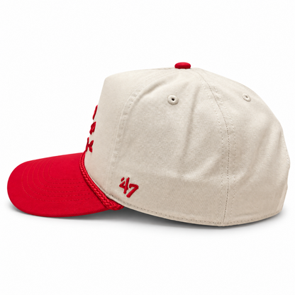 '47 NHL Women's Rope Script Hitch RF Adjustable Hat - White