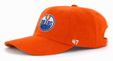 47 NHL Edmonton Oilers Roscoe Hitch Snapback Hat - Orange