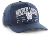 47 NHL Toronto Maple Leafs Roscoe Hitch Snapback Hat - Blue
