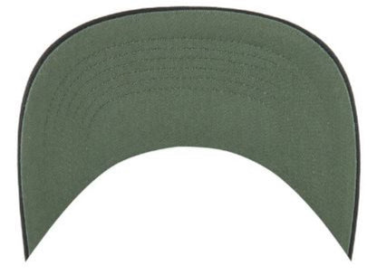 47 NHL Vancouver Canucks Roscoe Rope Option TT Hitch Snapback Hat - Green/Black