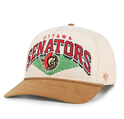 47 NHL Ottawa Senators Pomona Wool Rope Hitch Adjustable Hat - Beige