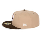 New Era MLB Toronto Blue Jays 1992 World Series Cooperstown 59FIFTY Fitted Hat - Camel Brown