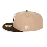 New Era MLB Toronto Blue Jays 1992 World Series Cooperstown 59FIFTY Fitted Hat - Camel Brown