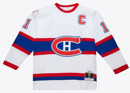 Mitchell & Ness NHL Saku Koivu Montreal Canadiens 2008/2009 Power Play Jersey - White/Red/Blue