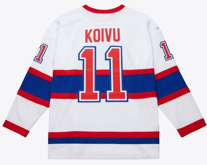 Mitchell & Ness NHL Saku Koivu Montreal Canadiens 2008/2009 Power Play Jersey - White/Red/Blue