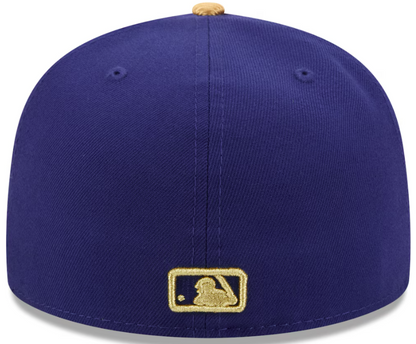 New Era 59FIFTY MLB Los Angeles Dodgers 2025 World Series Champions Fitted Hat - Royal Blue/Gold - The Sports Collection