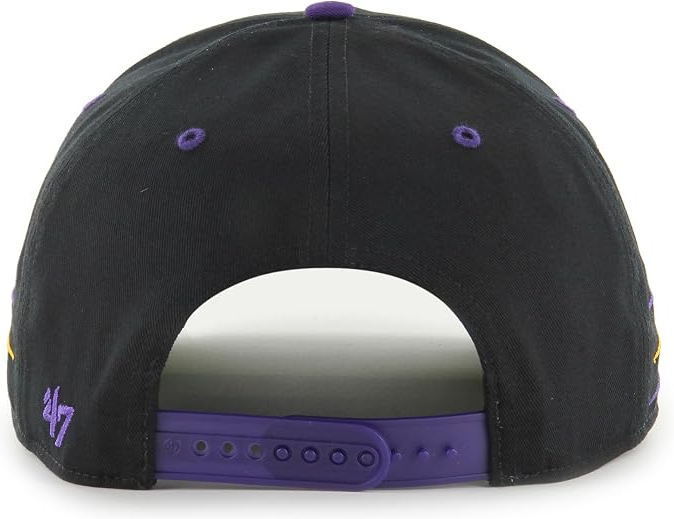 '47 NFL Hitch Baltimore Ravens Diamond Cut Snapback Hat - Black/Purple