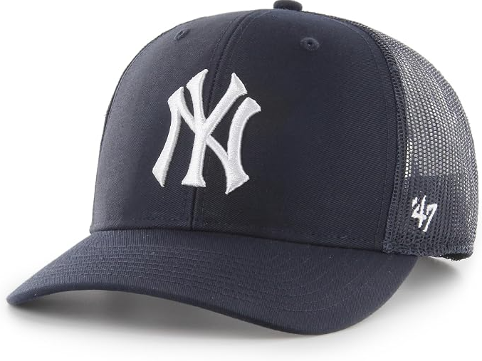 MLB New York Yankees Trucker '47 Brand Snapback Hat Cap - Navy