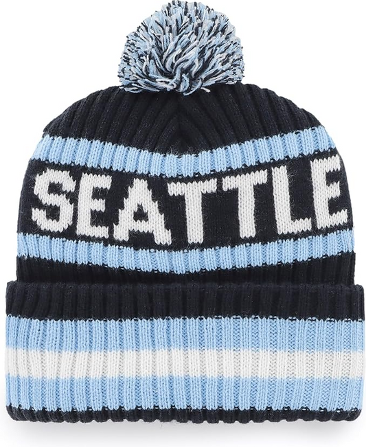 NHL Seattle Kraken '47 Knit Beanie - Bering Navy