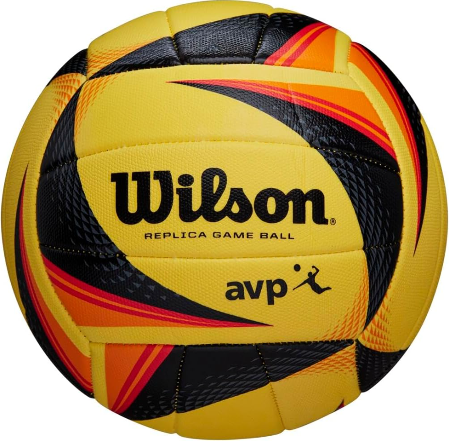 Wilson OPTX AVP VB Replica Volleyball - Yellow, Official Size