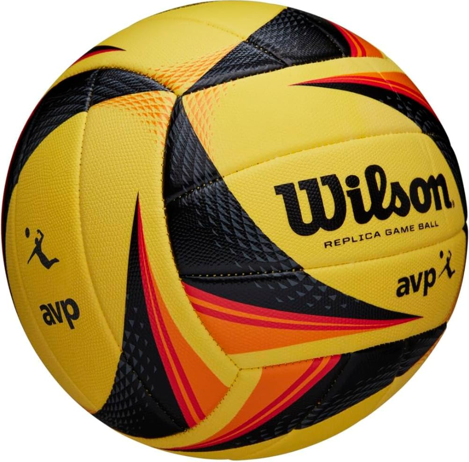 Wilson OPTX AVP VB Replica Volleyball - Yellow, Official Size
