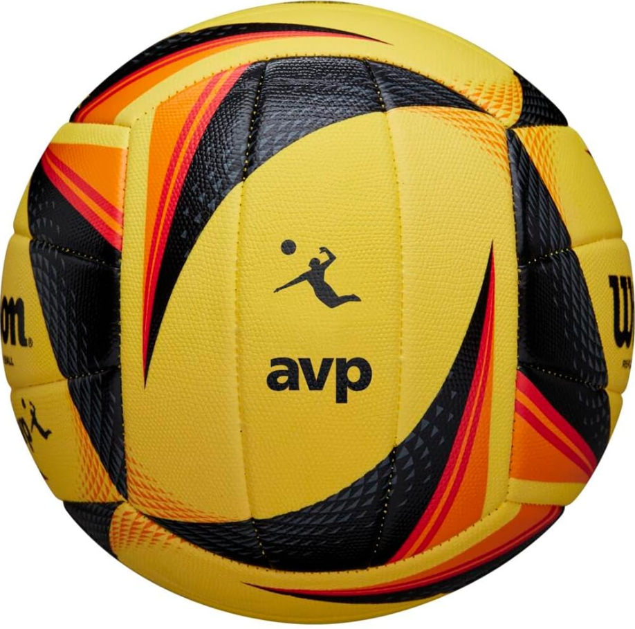 Wilson OPTX AVP VB Replica Volleyball - Yellow, Official Size
