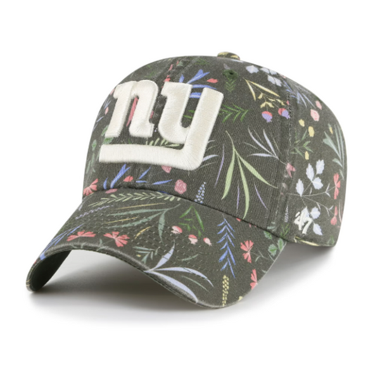 '47 NFL New York Giants Women's Verbena Clean Up Adjustable Hat - Green Floral