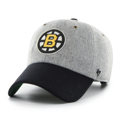 '47 brand boston bruins clean up adjustable hat