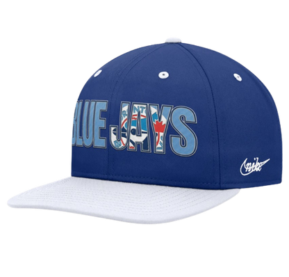 Nike MLB Toronto Blue Jays Pro Coop FB Snapback Cap With Side Patch