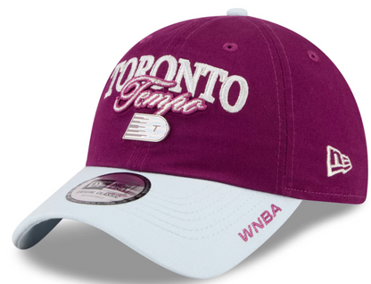 New Era Casual Classic WNBA Toronto Tempo Tip-Off 2026 Adjustable Hat - Purple/Light Blue
