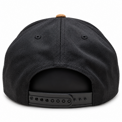 '47 NBA Toronto Raptors Scribeline Hitch RF Adjustable Hat - Black/Brown