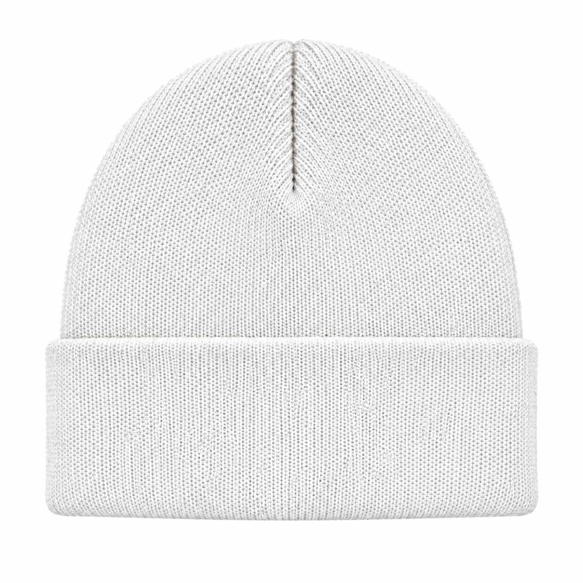 American Needle NHL Cuffed Knit Beanie - Silver/White