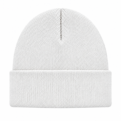 American Needle NHL Cuffed Knit Beanie - Silver/White