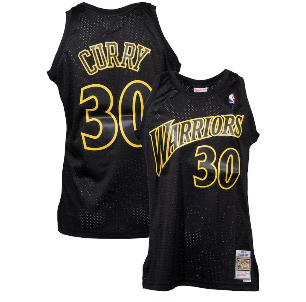 Stephen Curry Golden State Warriors Hardwood Classics Adidas Swingman Jersey